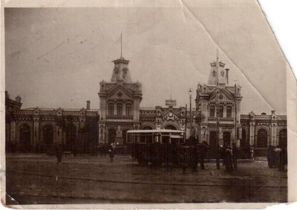 Віленскі вакзал у 1920 годзе