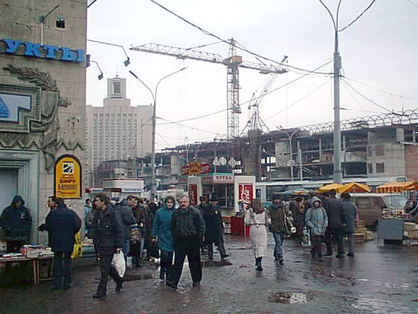 будоўля апошняй версіі чыгуначнага вакзала