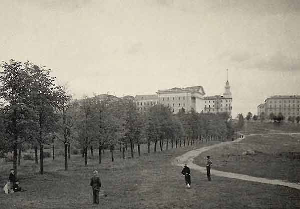 Фота з архіва Андрэя Трусава, 1950-е.