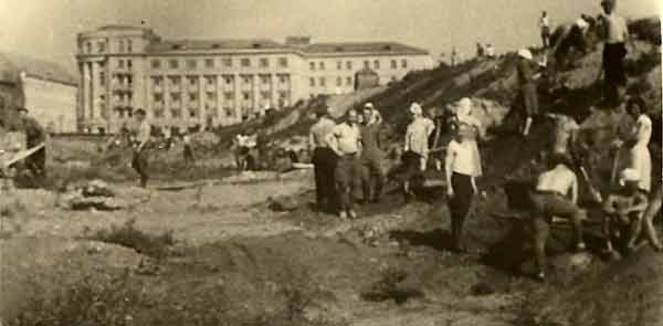 Фота з архіва А.Трусава, 1949 г.